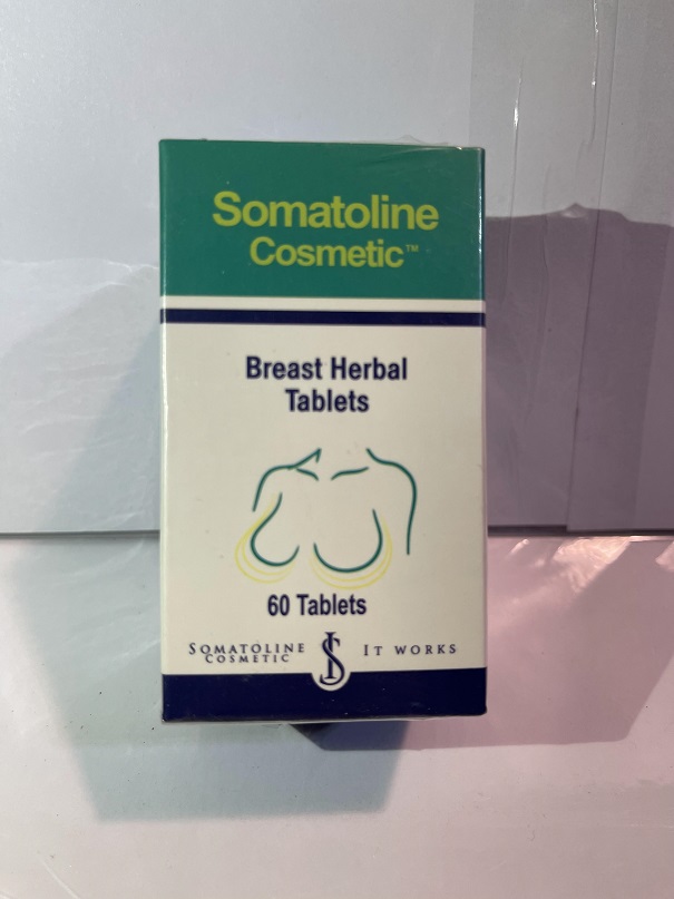 قرص افزایش حجم سینه Somatoline Cosmetic 60Cap اصلی (حراج یک هفته)